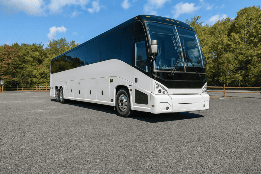 picture of Charter Bus Rental Pontiac coach bus
